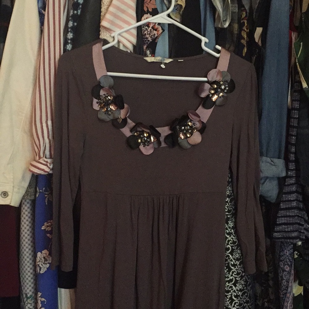 Boden Dark Purple Dress